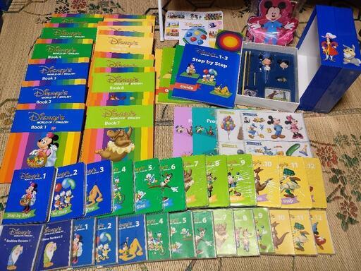 DWE ディズニー　step by step ワールドオブイングリッシュ英語学習 DWE ディズニー step by step ワールドオブイングリッシュ英語