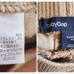 GAP BABY パンツ サイズ80の画像