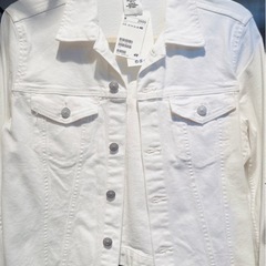 【新品】H＆M 白デニム size42