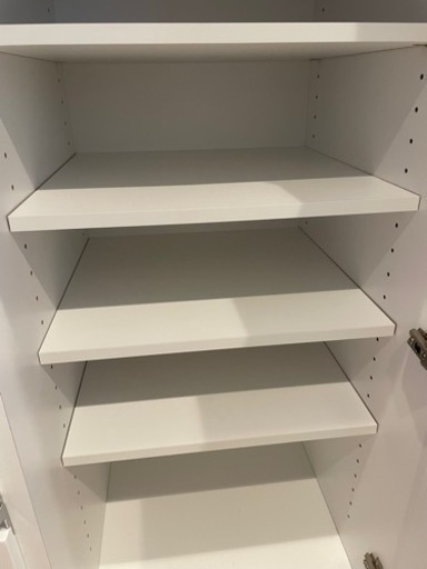 ニトリ食器棚　白　美品　キッチンボード　値引き交渉可‼️