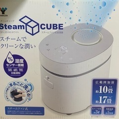 最終値下げ❗️美品！スチームキューブ　加湿器　山善