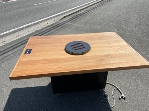 ■中古品 シンポ株式会社 無煙ロースターテーブル 都市ガス 2019年式 NPRJ N81THTHA-1 動作問題なし ■