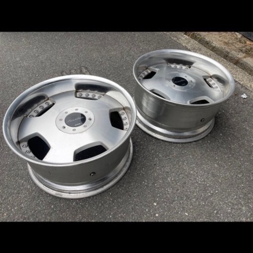 work ユーロライン 19インチ　9.5J 4本　2本タイヤ付き