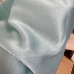 北欧風カーテン（緑色）の画像