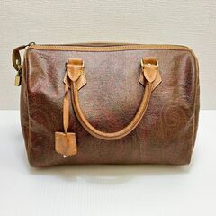 エトロ　ETRO ペイズリー柄 ボストンバッグ ハンドバッグ
