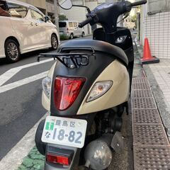 美品です　東京大塚発スズキ・レッツ 　CA4AA--　現役バイク　R6.1まで自賠保険付き(別途）の画像