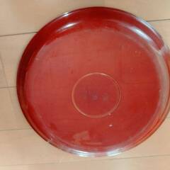 お盆　トレー 　直径約24cm　祝敬老　取り置き無料 愛知県岡崎市からの画像