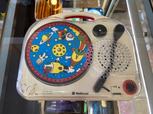 National SG-503N ポータブルレコードプレーヤー　動作品　美品！