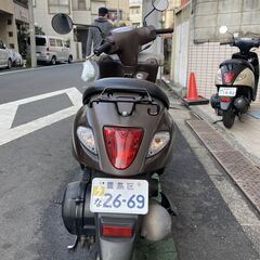 東京大塚発スズキレッツ　CA4AA　現役バイク自賠責付き試乗も可能、整備点検済み、乗って帰れます！タイヤ交換済！！ の画像