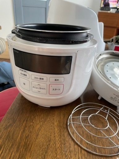 取引中シロカ 電気圧力鍋