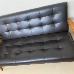 ソファ　黒