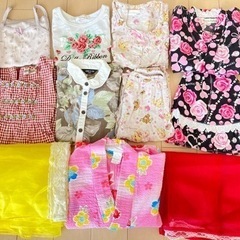 交渉中　100 春夏服　ワンピース　肌着　甚平　Tシャツ　浴衣　...