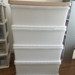 プラスチックチェスト！たくさん入ります！