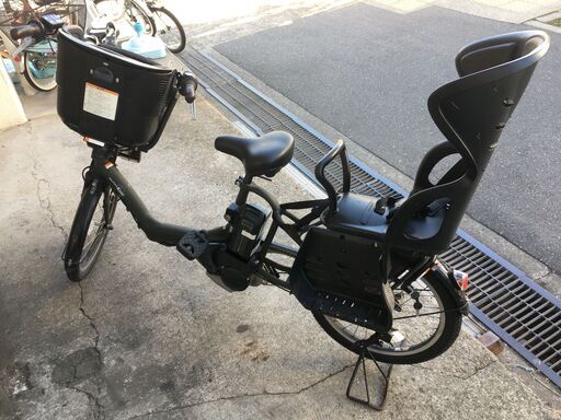 地域限定送料無料 ヤマハ キッスミニ 三人乗り 子供乗せ 8,7AH 新基準