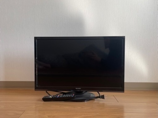 【大幅値引き❗️】【SHARP24V型TV】一人暮らしにオススメ！直接引き取り限定