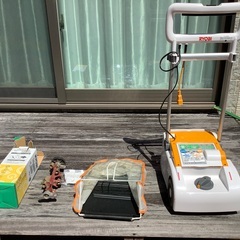 電動芝刈り機とサッチング歯のセットです【取り引き中です】の画像