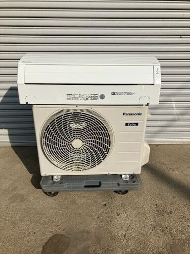 【中古】パナソニック　2019年製　インバーター冷暖房除湿タイプ　ルームエアコン エオリア　Panasonic　Eolia　CS-229CFーW