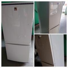 シャープ　冷蔵庫　2ドアの画像