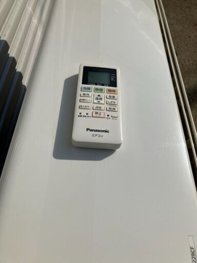 【中古】パナソニック　2019年製　インバーター冷暖房除湿タイプ　ルームエアコン エオリア　Panasonic　Eolia　CS-22
