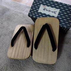 男物の下駄　中古