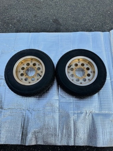 モンキー　ゴリラ　ゴールドアルマイトアルミホイール　8インチ