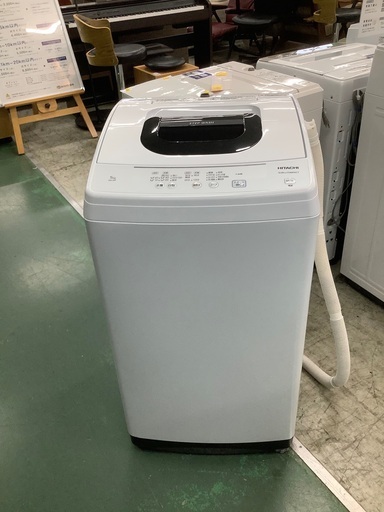 安心の1年保証付き！！  HITACHI　5.0kg全自動洗濯機　NW-50F  2021年製