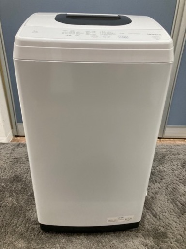 ◼️【中古品】HITACHI5キロ洗濯機 NW-50G 2021年製 日立