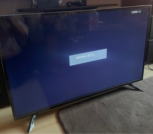 コメントなければリサイクル出します 43V型 ハイビジョン 液晶テレビ Wチューナー搭載 QRT-43W2K