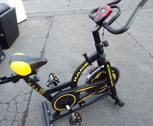 美品 HAIGE ハイガー スピンバイク HG-YX-5006A エアロバイク フィットネス