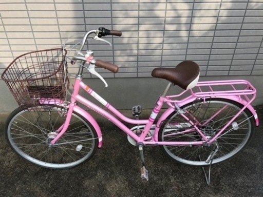 値下げしました♪✨女の子通学用自転車♫