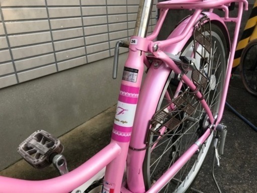 値下げしました♪✨女の子通学用自転車♫