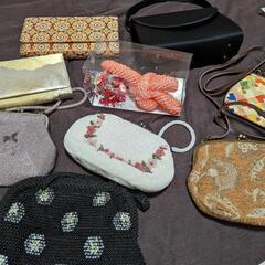 着物、帯、bagの画像