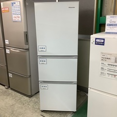 安心の1年保証付き！！ Hisense 3ドア冷蔵庫 HR-D2801W 2021年製 282L