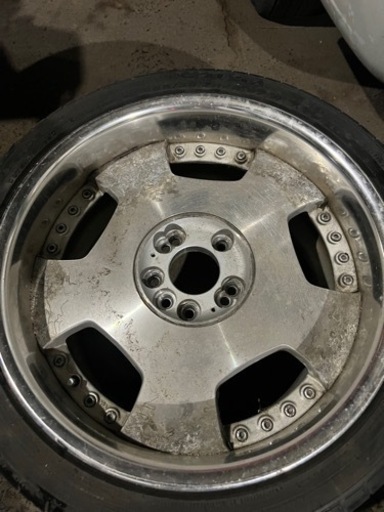 値下げ！４本セット！work ワーク18インチ　ユーロライン　タイヤ付き！