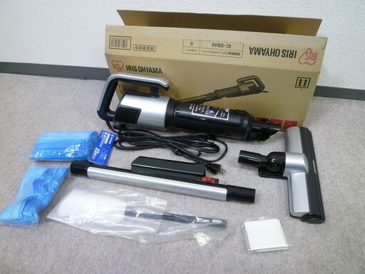 ※新生活に※ 動作確認程度 ほぼ未使用 IRIS OHYAMA アイリスオーヤマ IC-SBA6-S 掃除機 スティッククリーナー