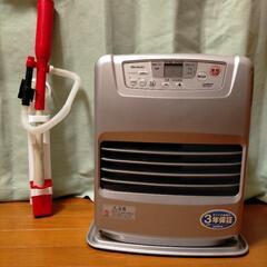 ファンヒーター　シルバーの画像