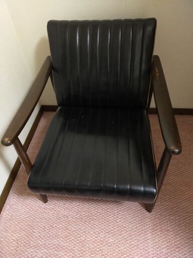 （済）ミッドセンチュリー調シングルソファ