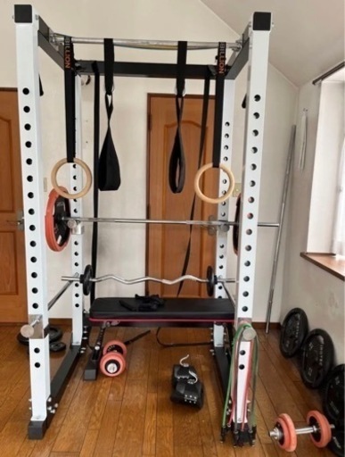 筋トレマシーン 一式 IROTEC（アイロテック）パワーラック V-MAX2