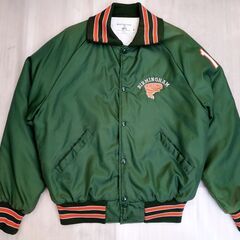 「取引完了済」【古着】ナイロンスタジャン 🏈 Made in M...