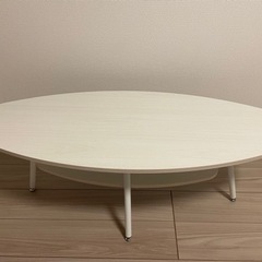 収納棚付リビングテーブルの画像