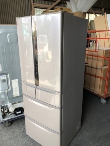 5km以内配送無料　保証付き  日立 HITACHI R-F520E T [Fシリーズ 真空チルド （517L・フレンチドア） 6ドア