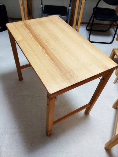 無印良品 パイン材　折りたたみテーブル　50cm×80cm×高さ70㎝