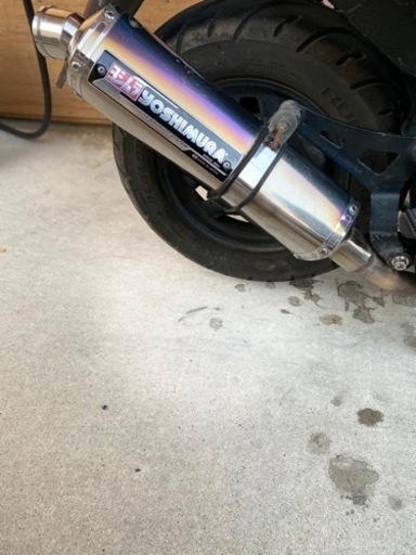 アドレス　v125G用　ヨシムラブルーチタン