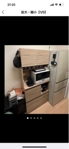 アイリスオーヤマ　食器棚