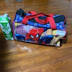 スパイダーマン　カバン　　値下げしましたの画像