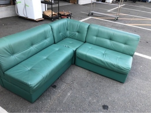 5km以内配送無料  コーナーソファー　3点セット