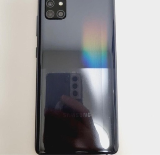 ギャラクシーA51 128GB ブラック　SIMフリー　激安販売スマホ