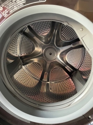 洗剤自動投入　2021年製 ⭐︎HITACHI 11/6kgドラム式洗濯機　Wi-Fi接続可能　BD-SX110FR