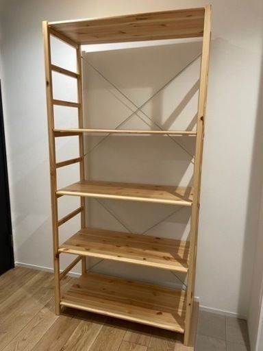 【無印良品】パイン材ユニットシェルフ・８６ｃｍ幅・大