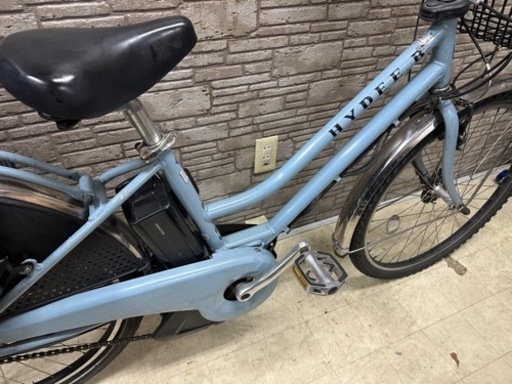 新生活応援SALE  東京23区配達無料　新基準 ブリヂストン ＨＹＤＥＥ-B  8.7Ah リチウム 電動自転車 中古　BS 126